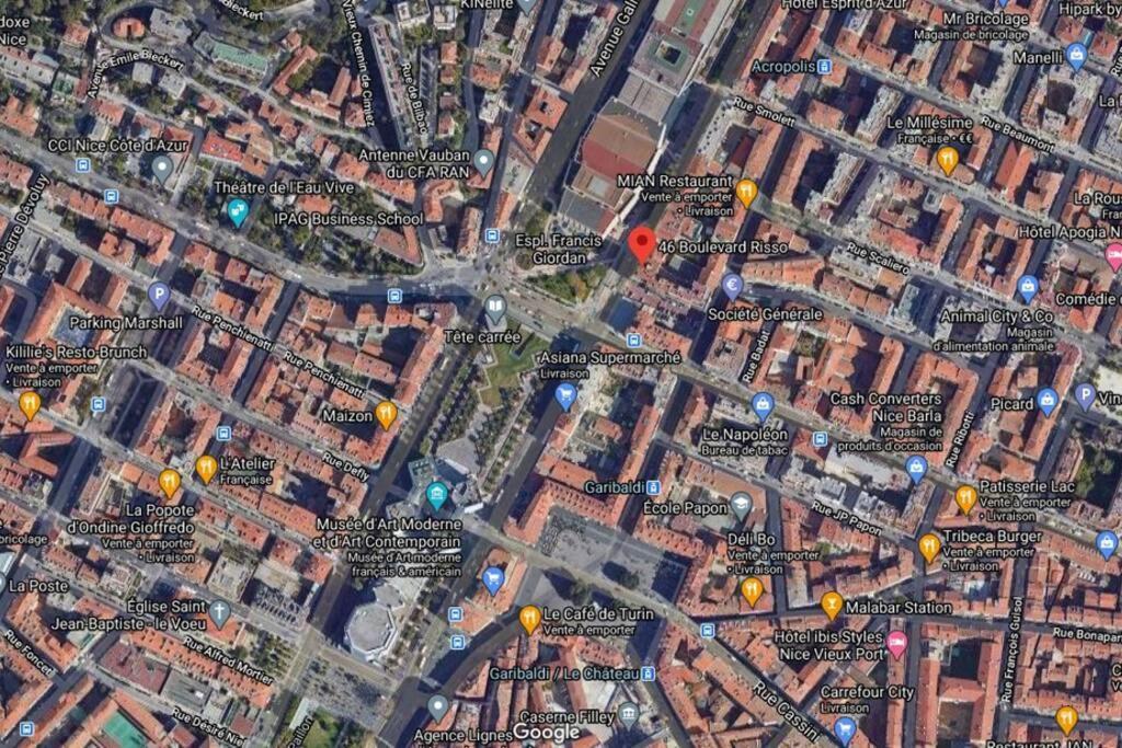 Garibaldi 3 Chambres 6 Couchages, Easy Check-In Niza Exterior foto